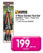 Garden Master 3 Piece Garden Tool Set-Per Set