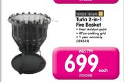 Turin 2-In-1 Fire Basket