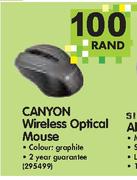 Canyon Wireless Optical Mouse