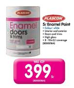 Plascon 5Ltr Enamel Paint