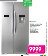 Hisense 730ltr Side-By-Side Fridge With Water Dispenser H730SS-WD