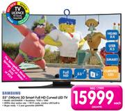 Samsung 55" 140cm 3D Smart Full HD Curved LED TV UA55H6800