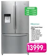 Hisense 720Ltr French Door Fridge H720FS-WD