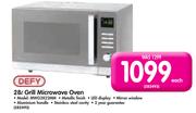 Defy 28Ltr Grill Microwave Oven MWG2822MM