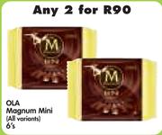 Ola Magnum Mini (All Variants)-2 x 6's