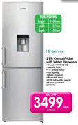 Hisense 299Ltr Combi Fridge with Water Dispenser H299BME-WD