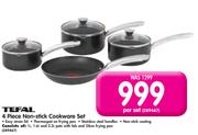 Tefal 4 Piece Non Stick Cookware Set-Per Set