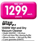 Wap 1500W Wet and Dry Vacuum Cleaner MULTI20