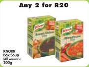 Knorr Box Soup (All Variants)-2 x 200gm