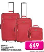 Hero Lite 3 Piece Luggage Set-Per Set