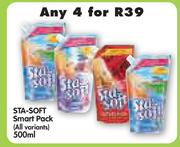 Sta-Soft Smart Pack(All variants)-4 x 500ml