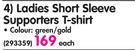 Ladies Short Sleeve Supporters T Shirt