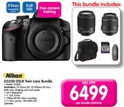 Nikon D3200 DSLR Twin Lens Bundle D3200