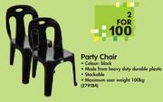 Party Chair-2 Nos
