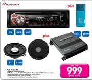 Pioneer Car Audio Kit X1750/G1315/M124-Per Kit