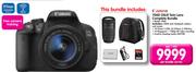 Canon 700D DSLR Twin Lens Complete Bundle-Per Bundle