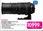 Sigma 150-500mm DSLR Camera Lens For Canon Or Nikon-Each