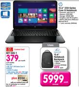 HP 15.6" 250 Series Core i3 Notebook
