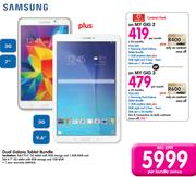 Samsung Dual Galaxy Tablet Bundle-On My Gig 2
