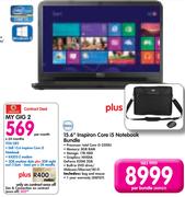 Dell 15.6" Inspiron Core i5 Notebook Bundle-On My Gig 2