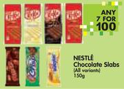 Nestle Chocolate Slabs(All Variants)-7x150g