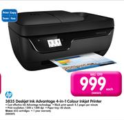 HP 3835 Deskjet Ink Advantage 4-In-1 Colour Inkjet Printer-Each
