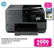 Hp 8610 Officejet Pro 4-In-1 Colour Inkjet Printer Bundle-Per Bundle