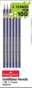 Faber Castell Goldfaber Pencils-3 x 12's Packs