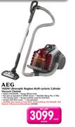 AEG 1400W Ultracaptic Bagless Multi-Cyclonic Cylinder Vacuum Cleaner UCALLFLOOR