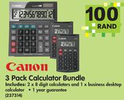 Canon 3 Pack Calculator Bundle