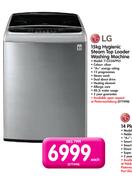 LG 15kg Hygienic Steam Top Loader Washing Machine T1532AFPS5