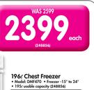 Defy 196ltr Chest Freezer DMF470