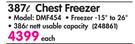 Defy 387ltr Chest Freezer DMF454