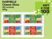 Dairybelle Cheese Slices(All Variants)-4x400g
