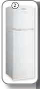 Hisense 220ltr White Double Door Fridge/Freezer H220TWH