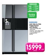 Samsung 660Ltr Side-by-Side Fridge/Freezer with Minibar RS21HFLMR1/XFA