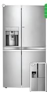 LG 667Ltr Door-In-Door Fridge with Water and Ice Dispenser GR-J257WSBN-Each