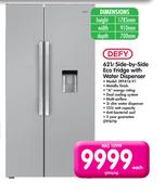 Defy 621Ltr Side-by-Side Eco Fridge with Water Dispenser DFF416-V1