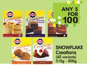 Snowflake Creations (All Variants)-5 x 510gm-800gm