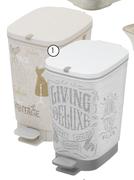 Kis 6Ltr Pedal Bin Classic-Each