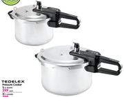 Tedelex 4Ltr Pressure Cooker + 7Ltr Pressure Cooker-Each