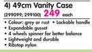 Paklite 49cm Vanity Case-Each