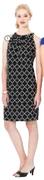 Legend Geometric Print Knit Dress-Each