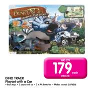 Dino Track Playset With A Car-Each