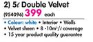 Plascon 5Ltr Double Velvet