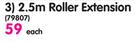 Acadamy 2.5m Roller Extension