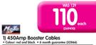450Amp Booster Cables-Each
