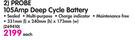 Probe 105Amp Deep Cycle Battery-Each