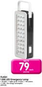 Flash 1.8W LED Emergency Lamp-Each