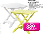 Pro Garden Lucca Folding Table-Each